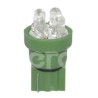 FOCO LED 158 12V 4 LEDS   VERDE BLISTER (2 PIEZAS)Paquete:1.00