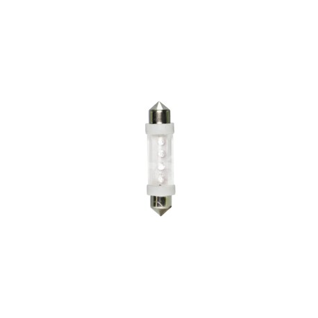 FOCO LED FUSIBLE 6411 12V 4 LED LUZ INTERIOR BLANCPaquete:1.00