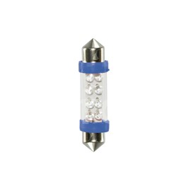 FOCO LED FUSIBLE 6411 12V 8 LED LUZ INTERIOR AZULPaquete:1.00