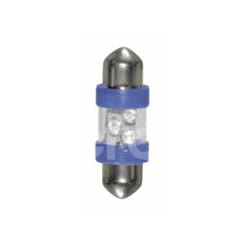 FOCO LED FUSIBLE MY2513 12V 3 LED LUZ INTERIOR AZUPaquete:1.00