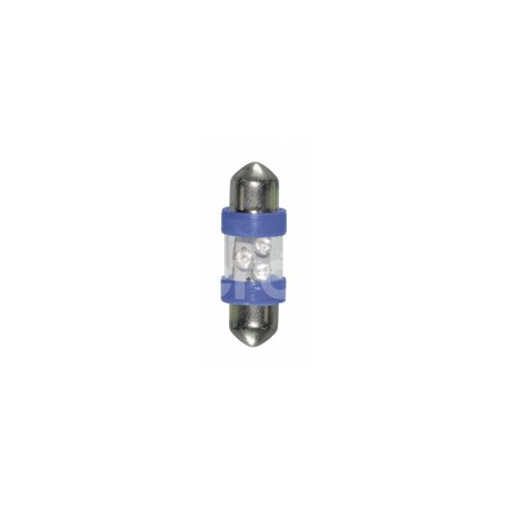 FOCO LED FUSIBLE MY2513 12V 3 LED LUZ INTERIOR AZUPaquete:1.00