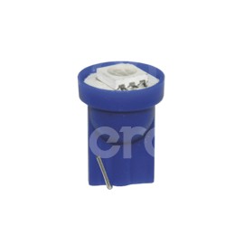 FOCO LED TABLERO T10-1SMD 12V AZUL. No. T10-1SMD-BPaquete:1.00