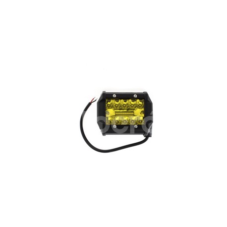 BARRA LED 20 LEDS AMARILLO 10-30V (4"/100MM X 3"/7Paquete:1.00