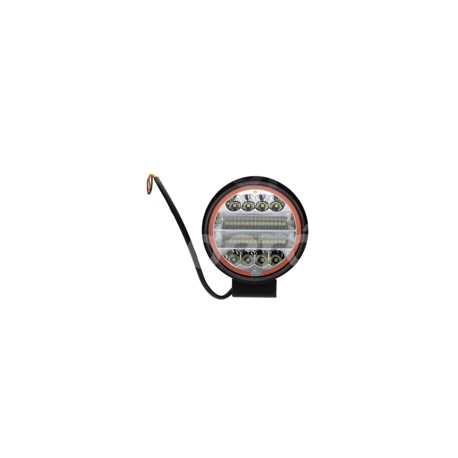 FARO LEDS REDONDO CON ARO ROJO 126W EN-FL101R, 4 LPaquete:1.00