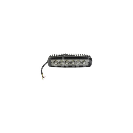 FARO LED RECTANGULAR DE 6 LED EN LINEA CON FUNCIONPaquete:1.00