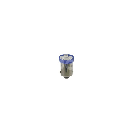 FOCO LED FUSIBLE T10 BA9S-4SMD 3528SMD 12V AZUL (2Paquete:1.00