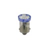 FOCO LED FUSIBLE T10 BA9S-4SMD 3528SMD 12V AZUL (2Paquete:1.00