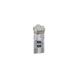 FOCO LED FUSIBLE T10 CANBUS 8SMD 3528SMD 12V AZULPaquete:1.00