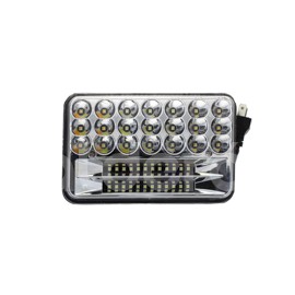 FARO LEDS CURATRO CABLES ESTROBO CON SOPORTE 45LEDPaquete:1.00