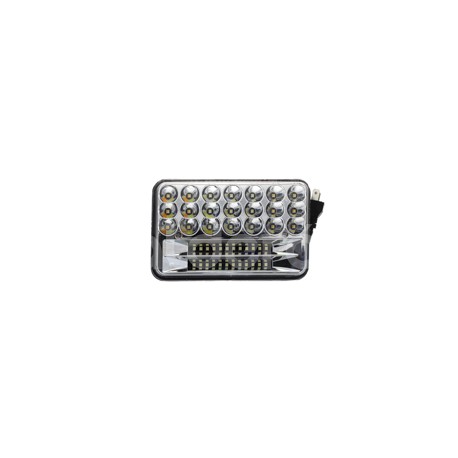 FARO LEDS CURATRO CABLES ESTROBO CON SOPORTE 45LEDPaquete:1.00
