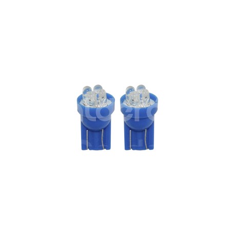 FOCO LED 158 12V 4 LED FLASH AZUL (2 PIEZAS) ENL02Paquete:1.00