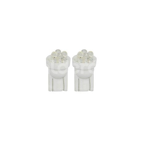 FOCO LED 158 12V 4 LED FLASH BLANCO (2 PIEZAS) ENLPaquete:1.00