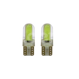FOCO LED T10 COB VERDE BLISTER 2 PIEZAS FO-15812VPaquete:1.00