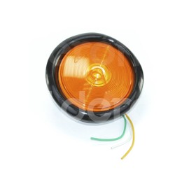 PLAFON EMBUTIR CON ARO AMBAR 41/4" (11cm)  F-141A-Paquete:1.00