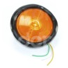 PLAFON EMBUTIR CON ARO AMBAR 41/4" (11cm)  F-141A-Paquete:1.00