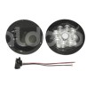 PLAFON SELLADO 4" BLANCO 8 LED FIJO CON ARILLO TK-Paquete:1.00