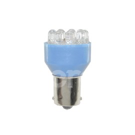 FOCO LED 1156 (1141) 12V 12 LEDS   AZUL BLISTER (2Paquete:1.00