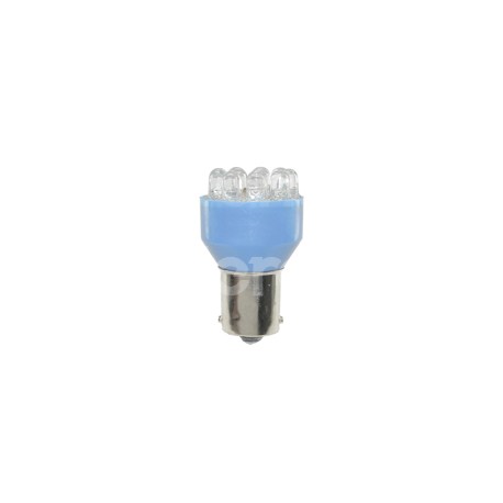 FOCO LED 1156 (1141) 12V 12 LEDS   AZUL BLISTER (2Paquete:1.00