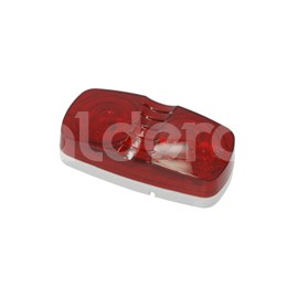 PLAFON DOBLE OPTICA 10 LEDS ROJOPaquete:1.00