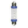 FOCO LED FUSIBLE 6411 12V 4 LED LUZ INTERIOR AZULPaquete:1.00