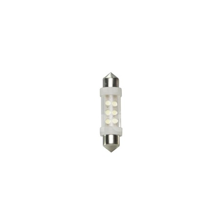 FOCO LED FUSIBLE 6428 12V 6 LED LUZ INTERIOR BLANCPaquete:1.00
