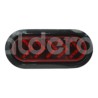 PLAFON SELLADO OVAL 35 LED FLECHA ROJO EN-PL035-RPaquete:1.00