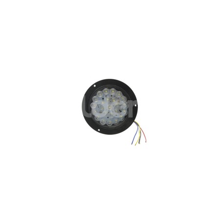 PLAFON SELLADO 4" 24LEDS 5 CABLES,4 FUNCIONES BLANPaquete:1.00
