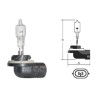 FOCO HALOGENO 896 12V 37.5W T3.25 (894) PGJ13 ESCUPaquete:1.00