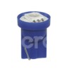 FOCO LED TABLERO T10-1SMD 12V AZUL. No. T10-1SMD-BPaquete:1.00