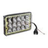 UNIDAD 4652/4656 15 LEDS 6 1/2" ARO BLANCO FA-5045Paquete:1.00