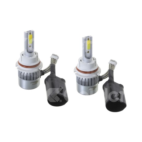 FOCO LED C6 2 COLORES COB 9004 ALTA/BAJA KIT (2 PIPaquete:1.00