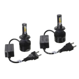 FOCO LED C6 4 COLORES COB H7 KIT (2 PIEZAS) 30W 12Paquete:1.00