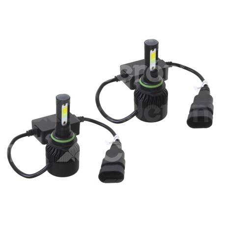 FOCO LED C6 3 COLORES COB 9006 KIT (2 PIEZAS) 30WPaquete:1.00