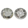 PLAFON SELLADO 4" BLANCO 8 LED FIJO CON ARILLO CROPaquete:1.00