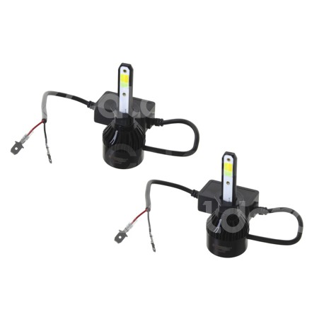 FOCO LED C6 3 COLORES COB H1 KIT (2 PIEZAS) 30W 60Paquete:1.00