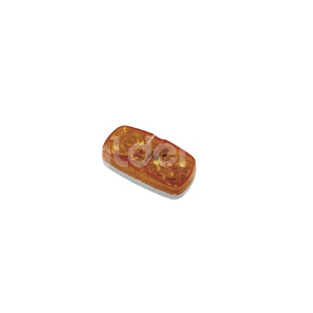 PLAFON DOBLE OPTICA 10 LEDS MOVIMIENTO AMBAR 8040APaquete:1.00