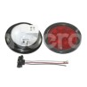 PLAFON SELLADO 4" ROJO 10 LEDS RAFAGA 8028RPaquete:1.00
