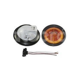 PLAFON SELLADO 4" AMBAR FIJO CON REFLEJANTE 2250-1Paquete:1.00