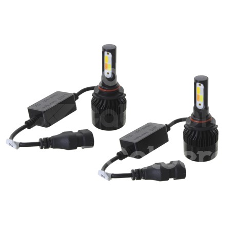 FOCO LED C6 4 COLORES COB 9005 KIT (2 PIEZAS) 30WPaquete:1.00