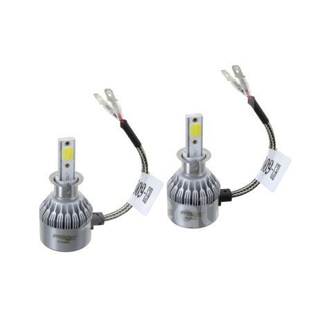 FOCO LED C6 2 COLORES COB H3 KIT (2 PIEZAS) 30W 60Paquete:1.00