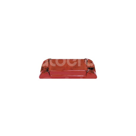PLAFON RECTANGULAR LATERAL 5 LED ROJO 8025RPaquete:1.00