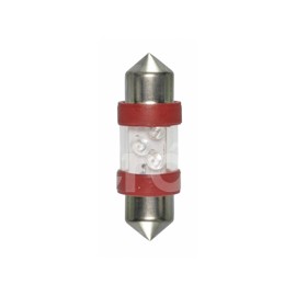 FOCO LED FUSIBLE MY2513 12V 3 LED LUZ INTERIOR ROJPaquete:1.00