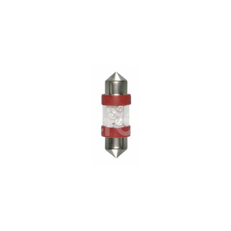 FOCO LED FUSIBLE MY2513 12V 3 LED LUZ INTERIOR ROJPaquete:1.00