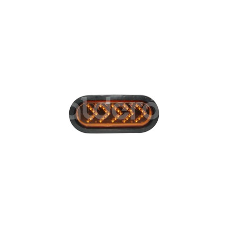 PLAFON SELLADO OVAL 35 LED FLECHA AMBAR EN-PL035-APaquete:1.00