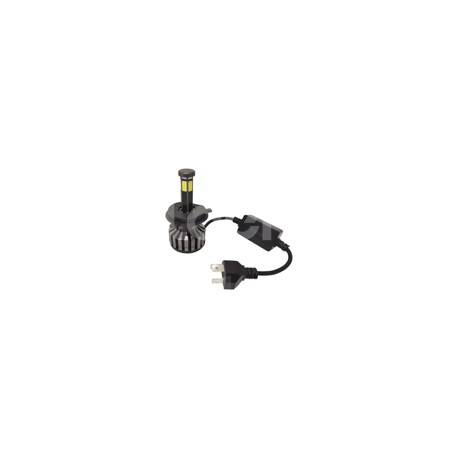 FOCO LED 6S 6 CARAS COB H4 ALTA/BAJA KIT (2 PIEZASPaquete:1.00
