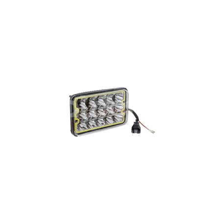 UNIDAD 4652/4656 15 LEDS 6 1/2" ARO BLANCO FA-5045Paquete:1.00