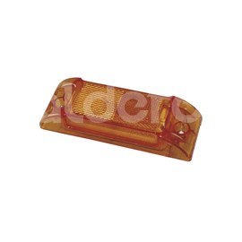 PLAFON SELLADO LATERAL CON REFLEJANTE AMBAR 2319APaquete:1.00