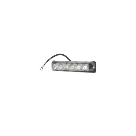 BARRA 6LEDS 60W 10-30V 18W 188x45x32mm EN-CM7018Paquete:1.00
