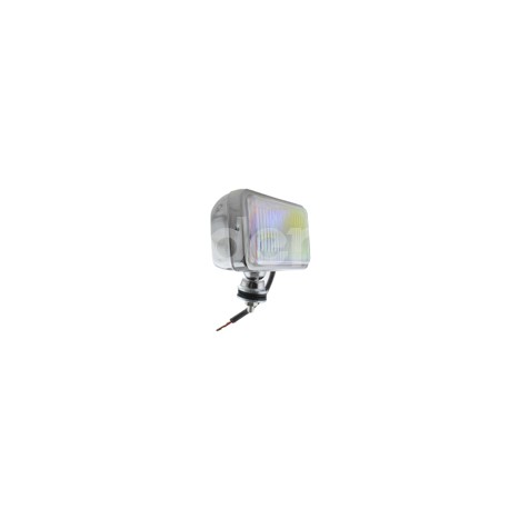 FARO DE HALOGENO RECTANGULAR TORNASOL AZUL (8x5x3.Paquete:1.00