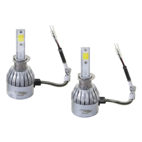 FOCO LED C6 2 COLORES COB H1 KIT (2 PIEZAS) 30W 60Paquete:1.00